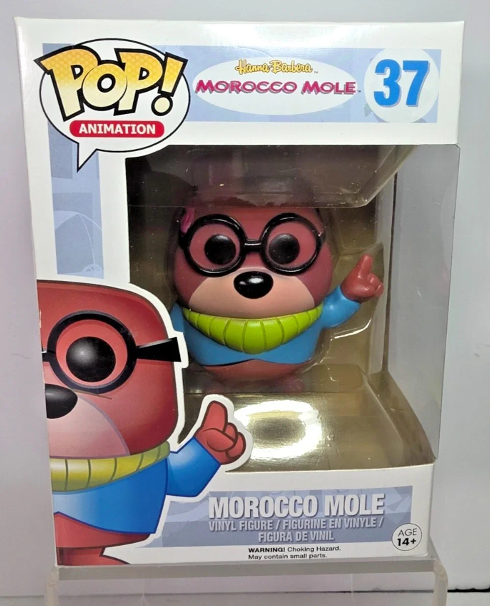 Funko Pop Animation Morocco Mole Vinyl Figure #37 Hanna-Barbera Cartoon